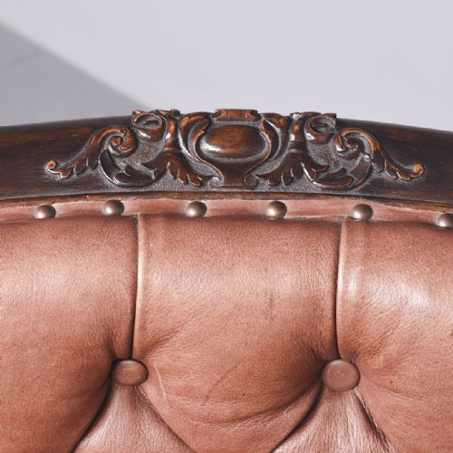 LEATHER UPHOLSTERED GAMING HIGH CHAIR - ADDITIONAL PHOTO 4
