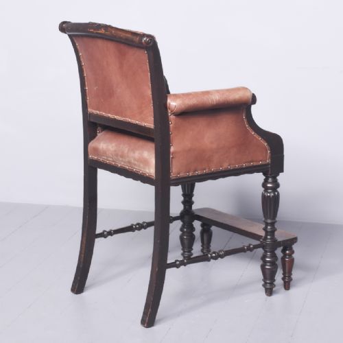 LEATHER UPHOLSTERED GAMING HIGH CHAIR - ADDITIONAL PHOTO 9