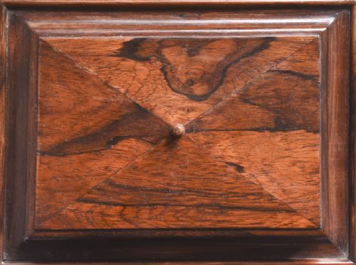 WILLIAM IV SARCOPHAGUSSHAPED ROSEWOOD JEWELLERY BOX - ADDITIONAL PHOTO 3