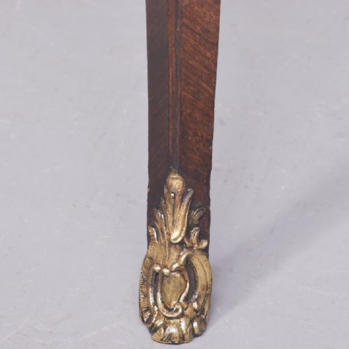 QUALITY ORMOLU GILDED BRONZE MOUNTED VICTORIAN LARGESIZE ROSEWOOD BIJOUTERIE TABLE - ADDITIONAL PHOTO 1