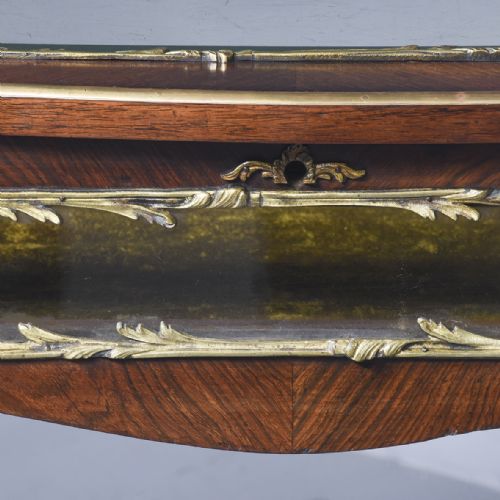 QUALITY ORMOLU GILDED BRONZE MOUNTED VICTORIAN LARGESIZE ROSEWOOD BIJOUTERIE TABLE - ADDITIONAL PHOTO 4