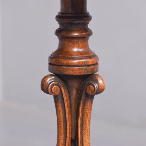 MIDVICTORIAN BURR WALNUT OCCASIONAL TABLE - ADDITIONAL PHOTO 3
