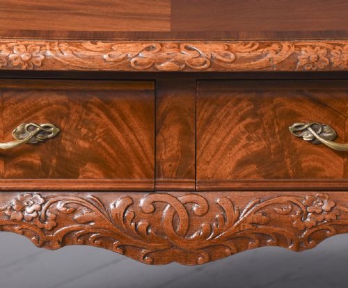 QUALITY LIBRARY TABLE BY WHYTOCK REID OF EDINBURGH - ADDITIONAL PHOTO 4