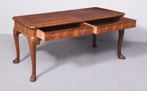 QUALITY LIBRARY TABLE BY WHYTOCK REID OF EDINBURGH - ADDITIONAL PHOTO 7