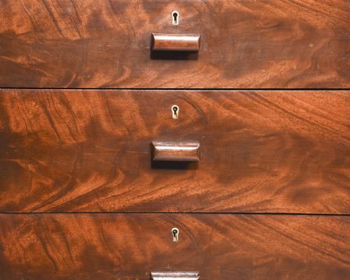 PAIR OF MAHOGANY BEDSIDES BY WHYTOCK REID OF EDINBURGH - ADDITIONAL PHOTO 4