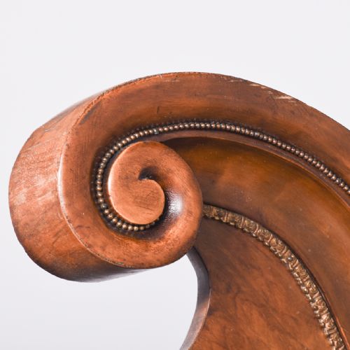 MAGNIFICENT ORMOLU MOUNTED FRENCH BURR WALNUT 2 DOOR ARMOIRE - ADDITIONAL PHOTO 10