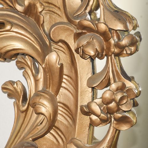 GEORGE IV CARVED GILDED MIRROR BY SIR WILLIAN TROTTER - ADDITIONAL PHOTO 4