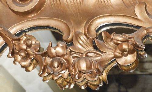 GEORGE IV CARVED GILDED MIRROR BY SIR WILLIAN TROTTER - ADDITIONAL PHOTO 6
