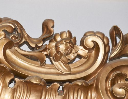 GEORGE IV CARVED GILDED MIRROR BY SIR WILLIAN TROTTER - ADDITIONAL PHOTO 7