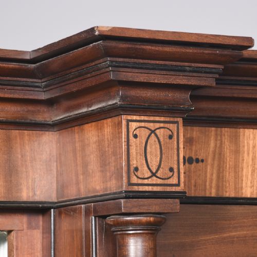 EXHIBITION QUALITY REGENCY 4 DOOR CABINET BOOKCASE - ADDITIONAL PHOTO 4