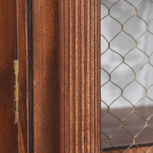 EXHIBITION QUALITY REGENCY 4 DOOR CABINET BOOKCASE - ADDITIONAL PHOTO 8