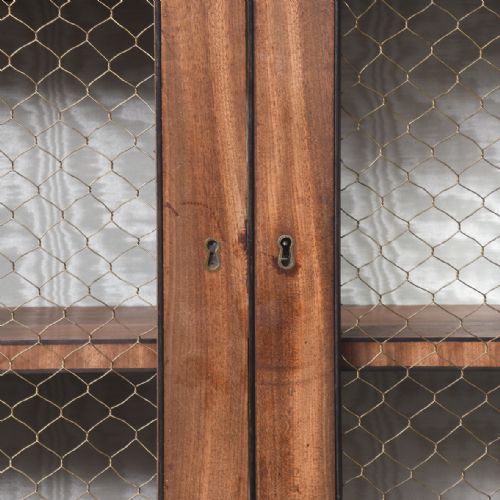 EXHIBITION QUALITY REGENCY 4 DOOR CABINET BOOKCASE - ADDITIONAL PHOTO 9