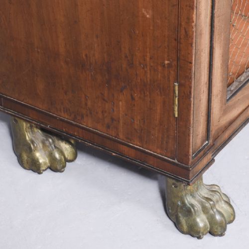 EXHIBITION QUALITY REGENCY 4 DOOR CABINET BOOKCASE - ADDITIONAL PHOTO 14