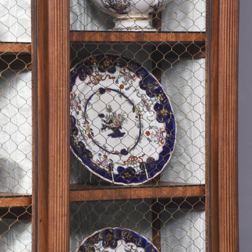 EXHIBITION QUALITY REGENCY 4 DOOR CABINET BOOKCASE - ADDITIONAL PHOTO 29