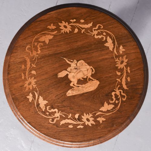 VICTORIAN CONE SHAPED WORK BOX - ADDITIONAL PHOTO 7