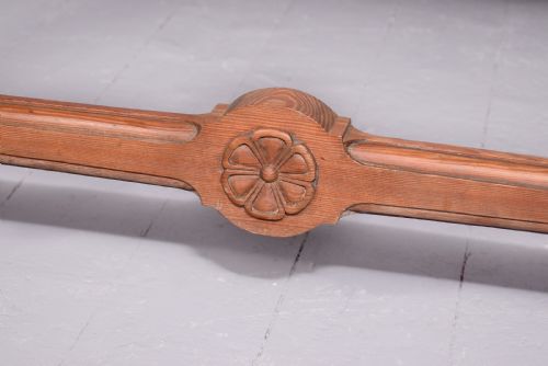 NARROW PITCH PINE FREESTANDING TABLE - ADDITIONAL PHOTO 1