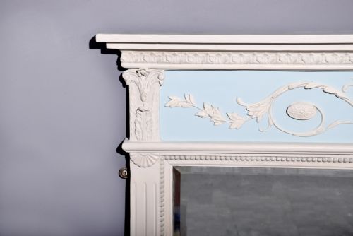 ADAM STYLE OVERMANTLE MIRROR - ADDITIONAL PHOTO 3