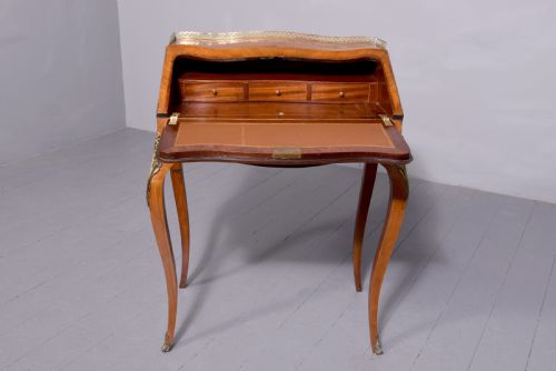 NEAT SIZED FRENCH BUREAU DE DAME - ADDITIONAL PHOTO 14