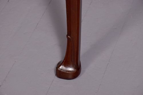 RARE LARGE CROSSBANDED MAHOGANY WHYTOCK REID DESK OR LIBRARY TABLE - ADDITIONAL PHOTO 1