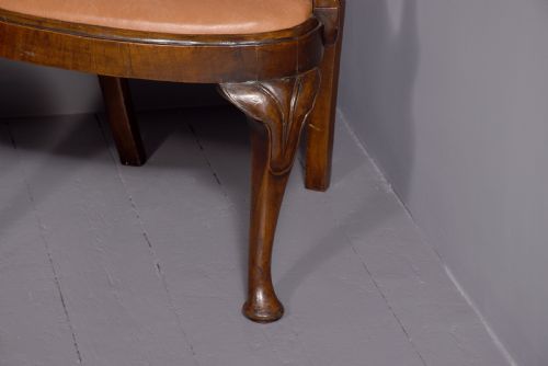 SET OF 10 GEORGE II WALNUT DINING CHAIRS - ADDITIONAL PHOTO 5