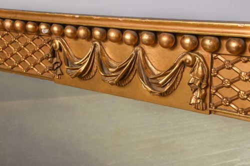 REGENCY GILDED OVERMANTEL MIRROR - ADDITIONAL PHOTO 1