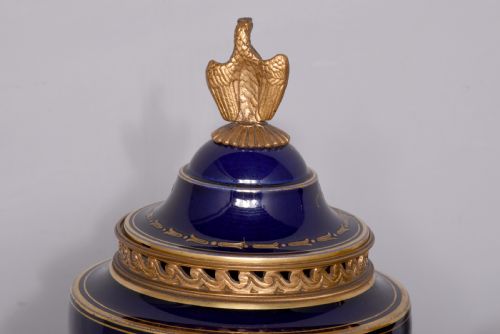 EXHIBITION QUALITY PAIR OF LIDDED SVRES VASES TO COMMEMORATE NAPOLEON BONAPARTE - ADDITIONAL PHOTO 20