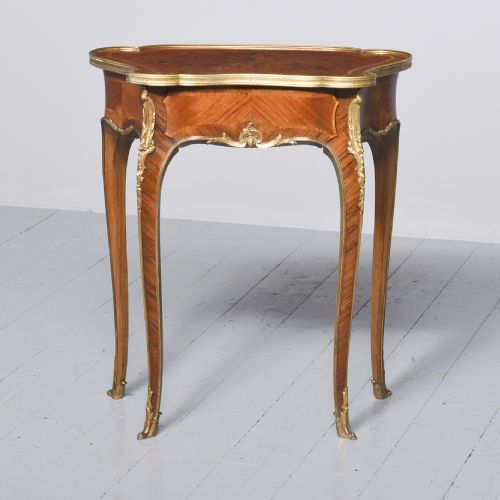 EXHIBITION QUALITY FRENCH SIDE TABLE - ADDITIONAL PHOTO 2