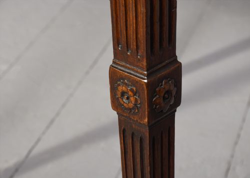 ELEGANT GEORGIAN ADAMSTYLE CARVED MAHOGANY HALL OR SIDE TABLE - ADDITIONAL PHOTO 2