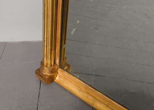 NEATSIZED REGENCY PERIOD GILT PIER MIRROR - ADDITIONAL PHOTO 6