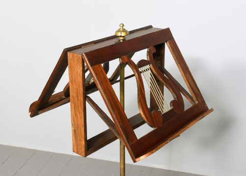 GEORGE IV ROSEWOOD DUET MUSIC STAND - ADDITIONAL PHOTO 5