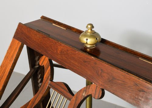 GEORGE IV ROSEWOOD DUET MUSIC STAND - ADDITIONAL PHOTO 6