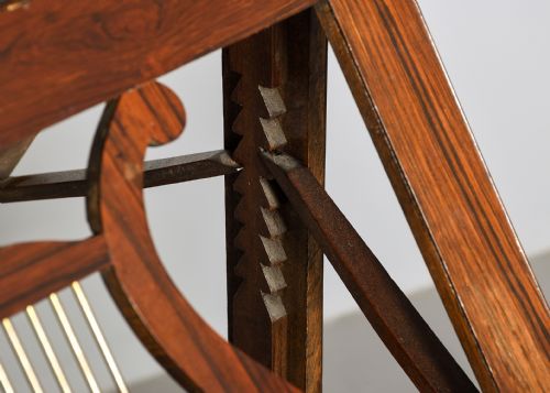 GEORGE IV ROSEWOOD DUET MUSIC STAND - ADDITIONAL PHOTO 8