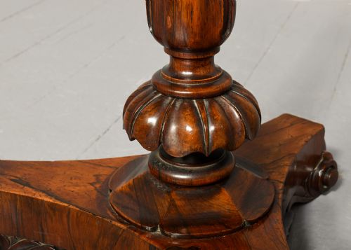 GEORGE IV ROSEWOOD DUET MUSIC STAND - ADDITIONAL PHOTO 10