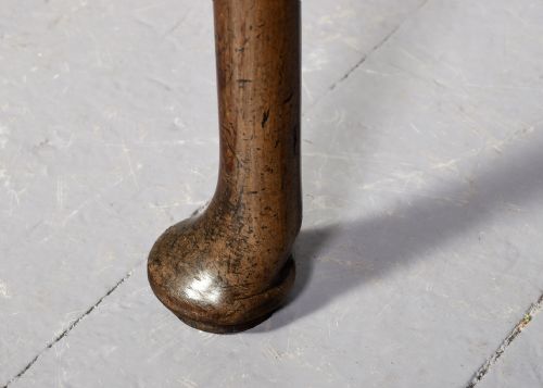 GEORGE II RED WALNUT FOLDOVER TEA TABLE - ADDITIONAL PHOTO 4