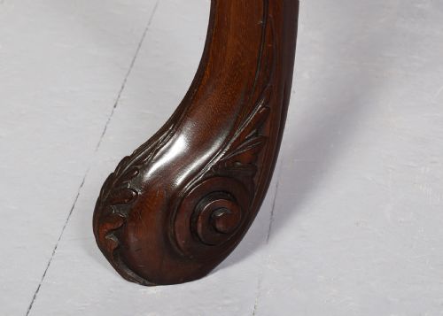 OUTSTANDING IRISH CHIPPENDALE STYLE CONSUL TABLE IN THE MANNER OF HICKS OF DUBLIN - ADDITIONAL PHOTO 4