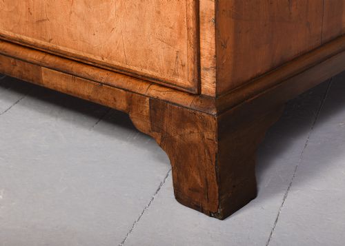 GEORGE II WALNUT BUREAU BOOKCASE - ADDITIONAL PHOTO 15