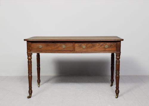 GEORGE III MAHOGANY LIBRARY TABLE - ADDITIONAL PHOTO 4