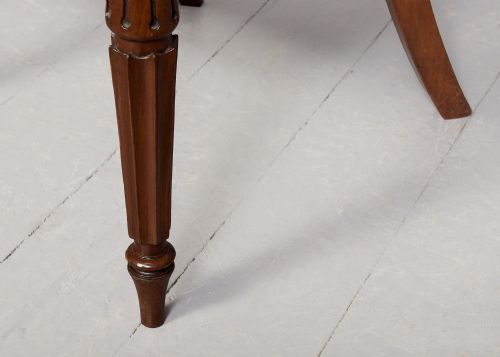 FINE CARVED KLISMOS CHAIR WITH BERGERE SEAT - ADDITIONAL PHOTO 6