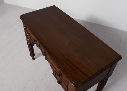 GEORGE IV NEATSIZED MAHOGANY SIDE OR WRITING TABLE - ADDITIONAL PHOTO 1