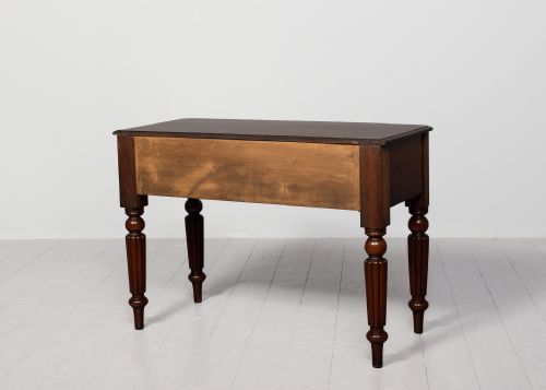GEORGE IV NEATSIZED MAHOGANY SIDE OR WRITING TABLE - ADDITIONAL PHOTO 5