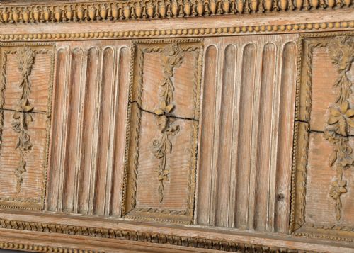 GEORGE III PINE AND CARVED GESSO EDINBURGH MANTELPIECE - ADDITIONAL PHOTO 8