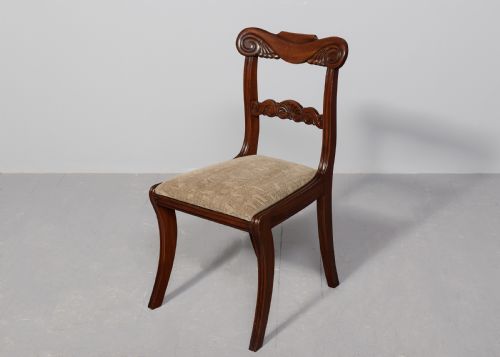 SET OF 10 SCOTTISH MAHOGANY DINING CHAIRS - ADDITIONAL PHOTO 2