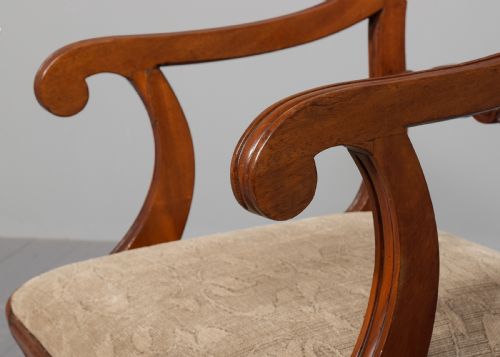 SET OF 10 SCOTTISH MAHOGANY DINING CHAIRS - ADDITIONAL PHOTO 7