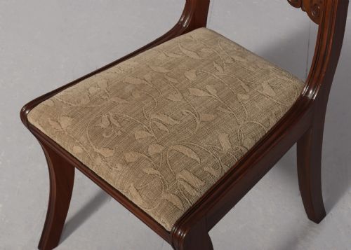 SET OF 10 SCOTTISH MAHOGANY DINING CHAIRS - ADDITIONAL PHOTO 9