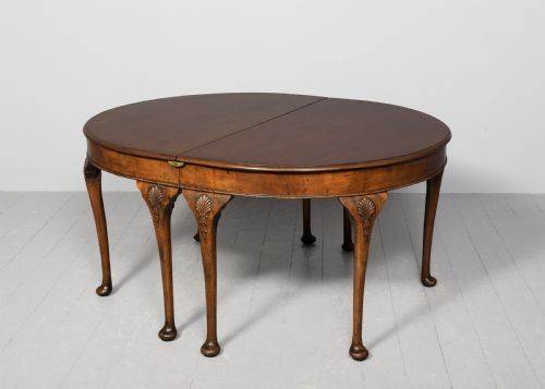 GEORGE II STYLE WALNUT DINING TABLE - ADDITIONAL PHOTO 7