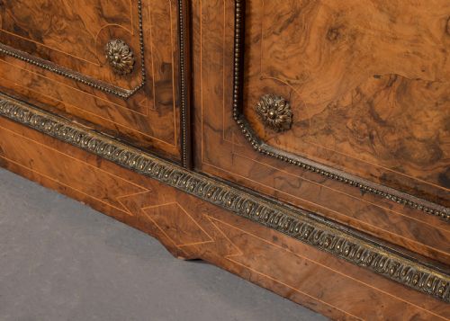 EXHIBITION QUALITY VICTORIAN CREDENZA - ADDITIONAL PHOTO 5
