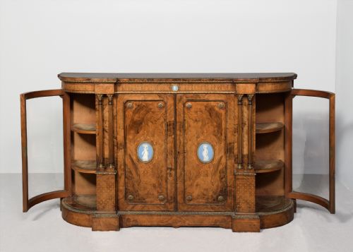 EXHIBITION QUALITY VICTORIAN CREDENZA - ADDITIONAL PHOTO 8