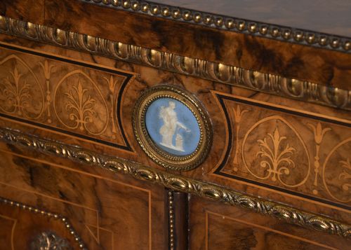 EXHIBITION QUALITY VICTORIAN CREDENZA - ADDITIONAL PHOTO 10