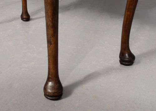 EARLY GEORGIANSTYLE CROSSBANDED FIGUREDWALNUT FOLDOVER GAME TABLES - ADDITIONAL PHOTO 5