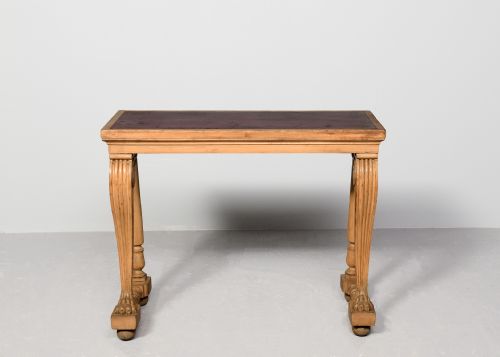 A RARE CONSOLE TABLE BY JAMES MEIN OF KELSO - ADDITIONAL PHOTO 2
